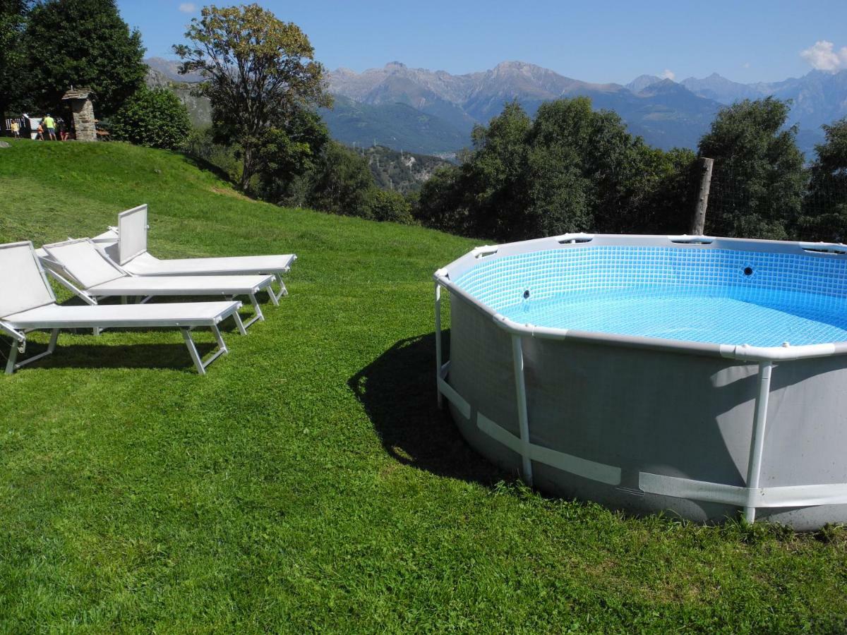 Agriturismo Piccolo Paradiso Pianello Del Lario Bagian luar foto
